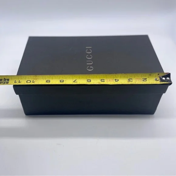 GUCCI Genuine Black Shoe Box for Women’s Shoes and Sandals Size in Photos - Picture 6 of 6